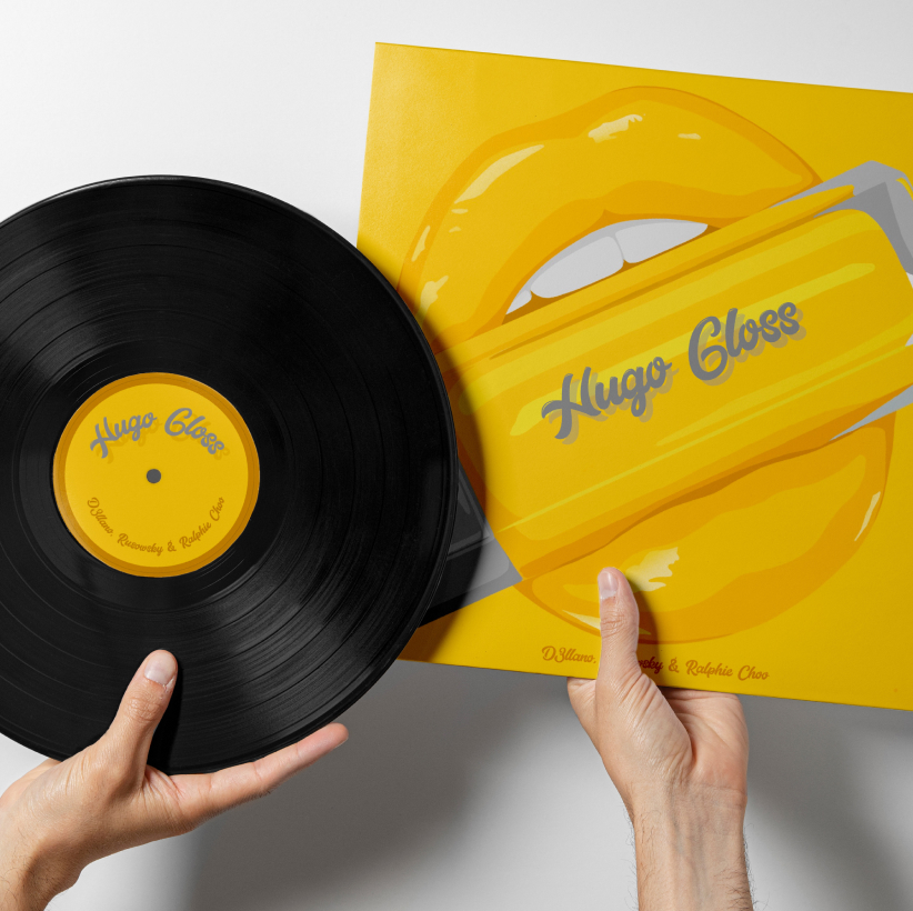 hugo gloss d3llano diseño vinilo