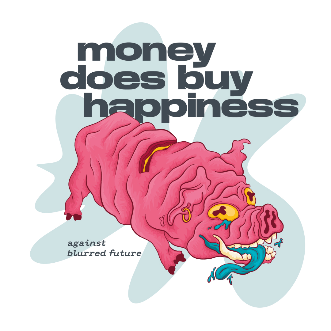 PRODUCTO camiseta zilla money does buy happiness 7