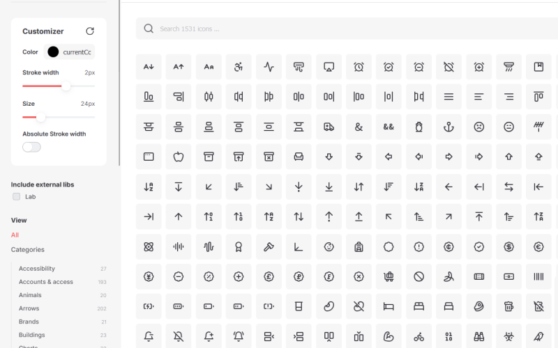 lucida icons